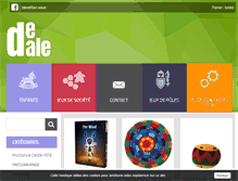 Tablet Screenshot of dedale.be